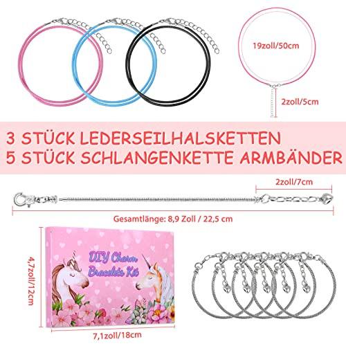 Activity-board Schmuck Handwerk Kits Charme Armband Handwerk Kit Geschenke DIY Schmuck machen Kit Spielzeug für Kinder Erwachsene Schmuck machen Kit Perle Schlange Halskette