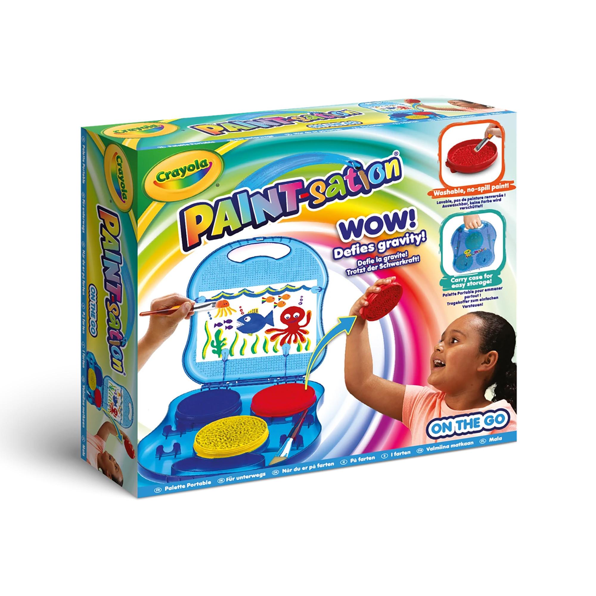 Crayola Paint-Sation Malkoffer On the Go