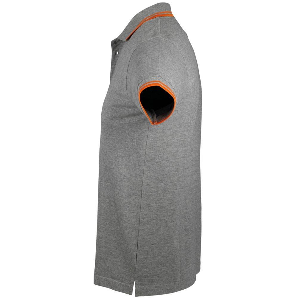 SOLS Pasadena Tipped Kurzarm Pique Polo