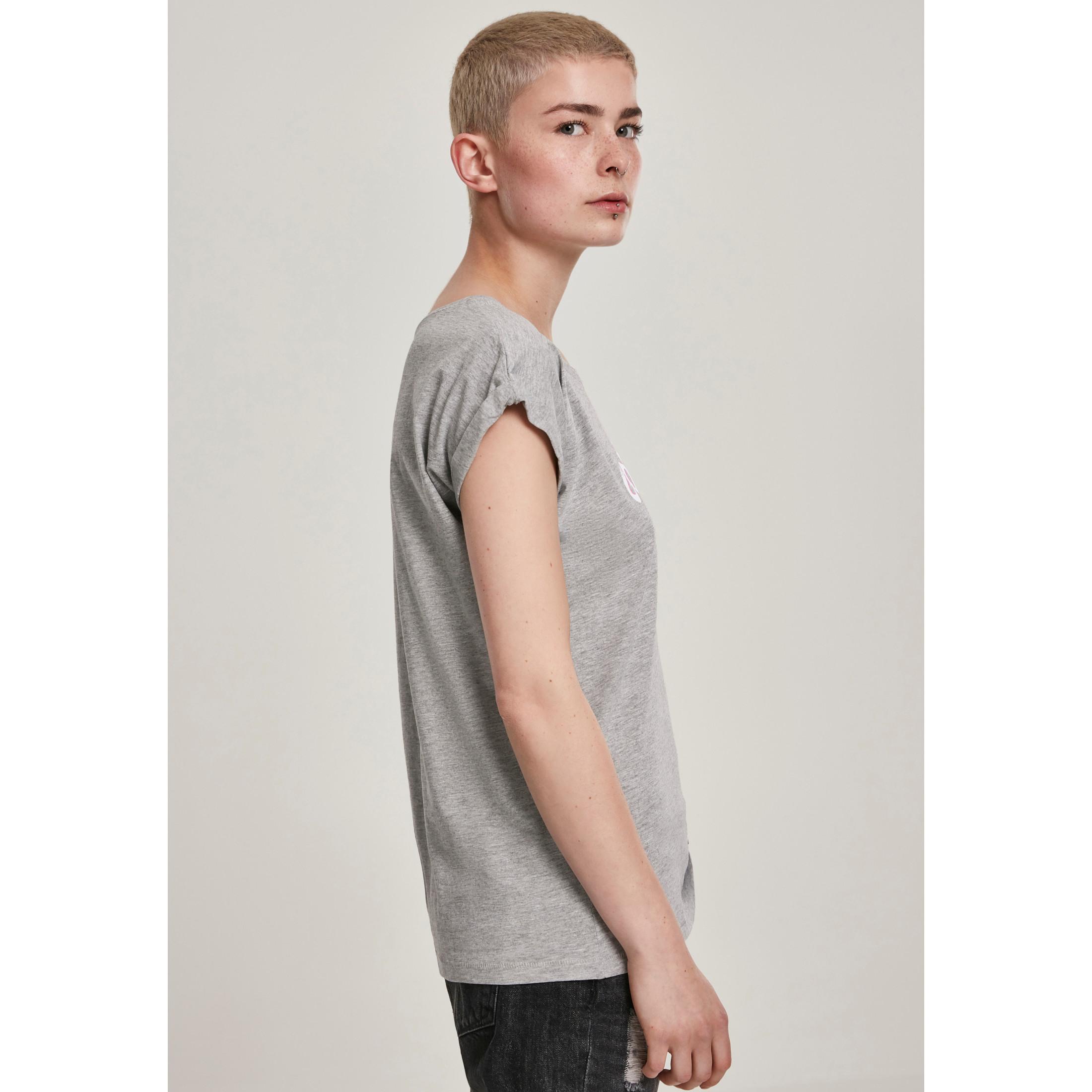 URBAN CLASSICS Damen Gorillaz Logo T-Shirt