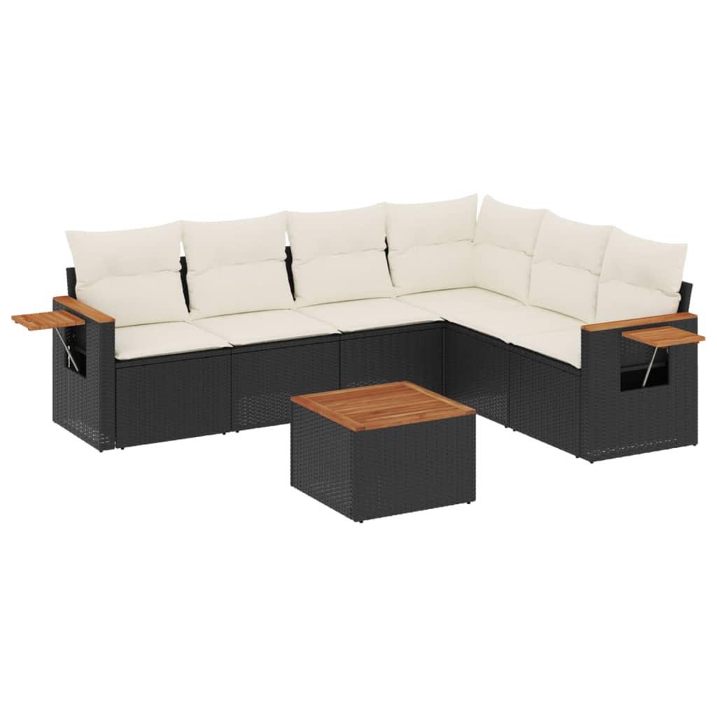 VidaXL Garten sofagarnitur poly-rattan