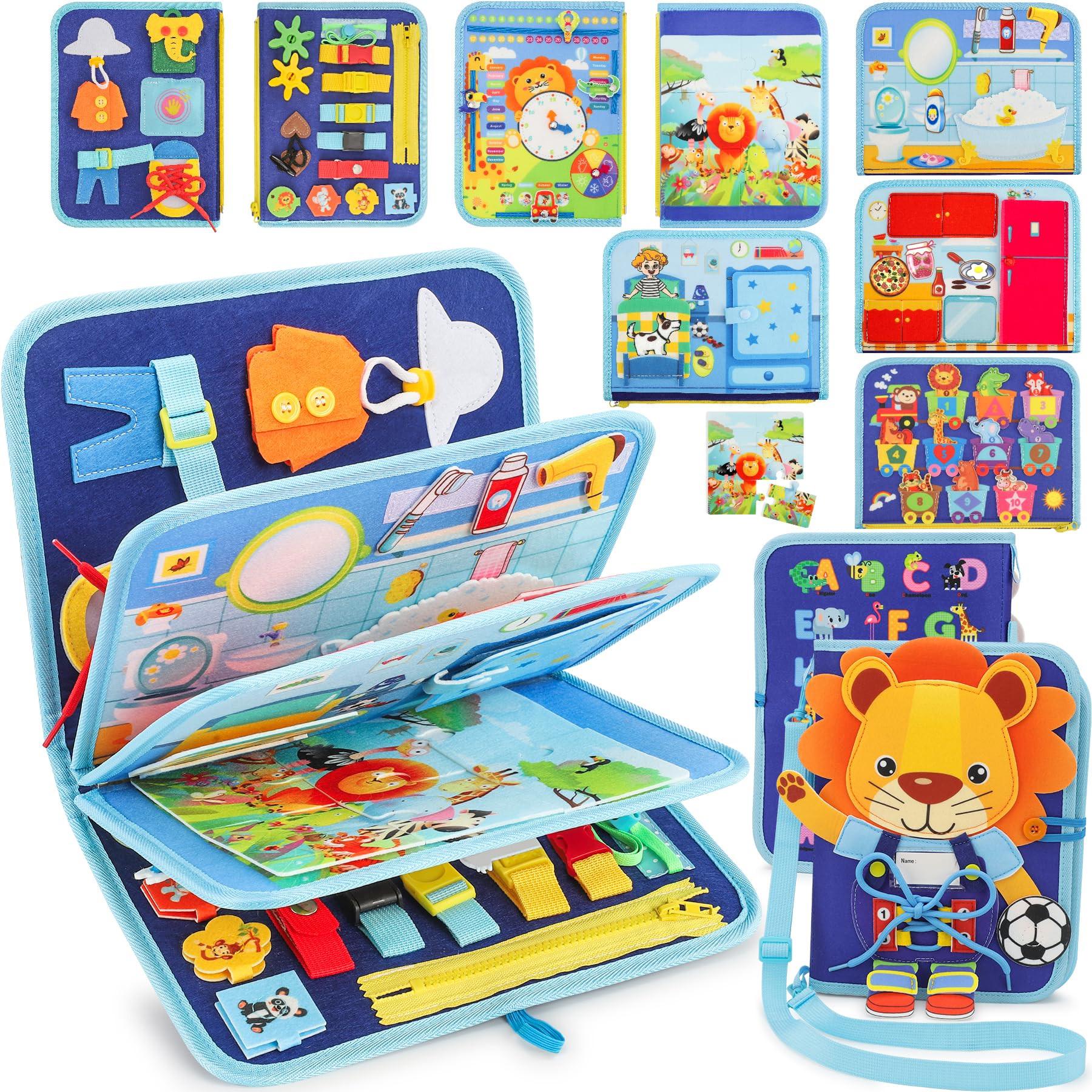 Activity-board Busy Board Spielzeug - Kinderspielzeug Motorikspielzeug Activity Board
