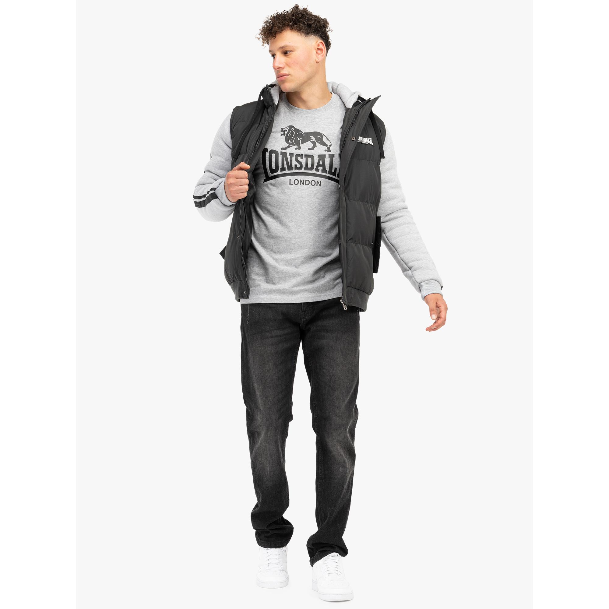 LONSDALE daunenjacke mit kapuze dowpot