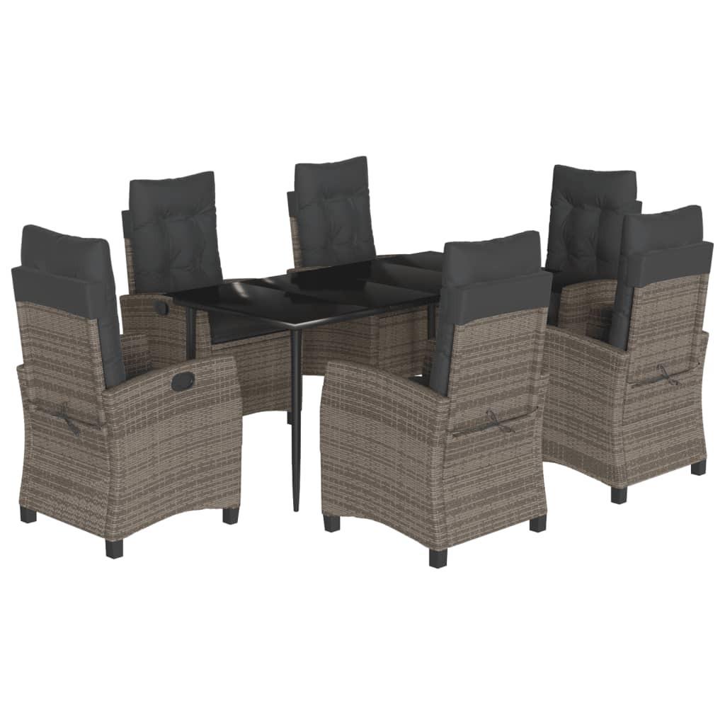 VidaXL Garten essgruppe poly-rattan
