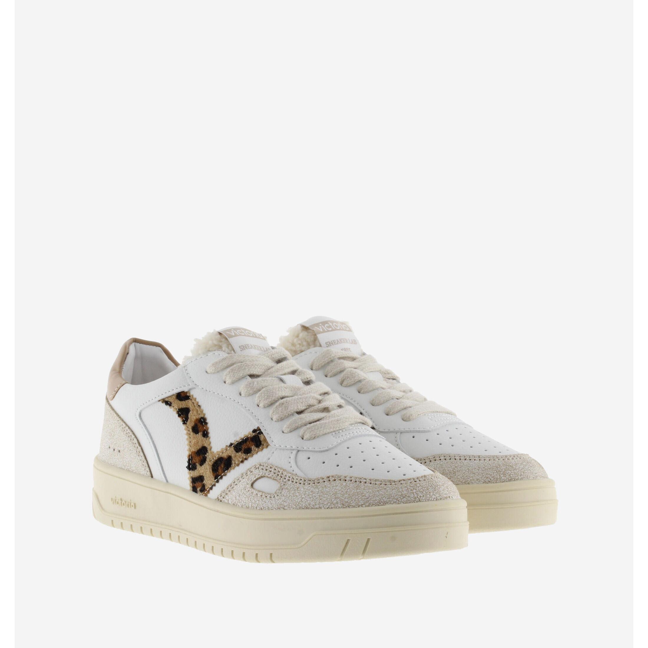 Victoria sneakers mit haut- und tier-effekt aus seoul