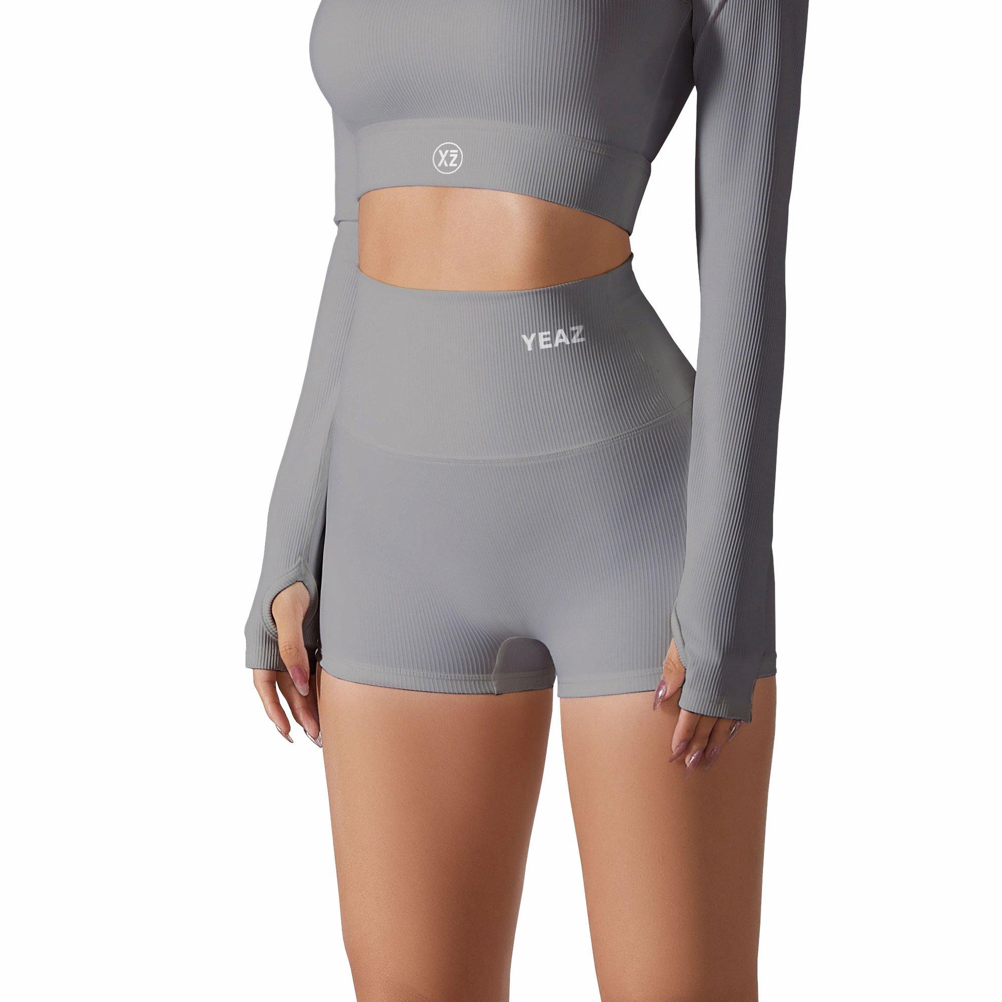 YEAZ CLUB LEVEL Shape Shorts - shadow grey