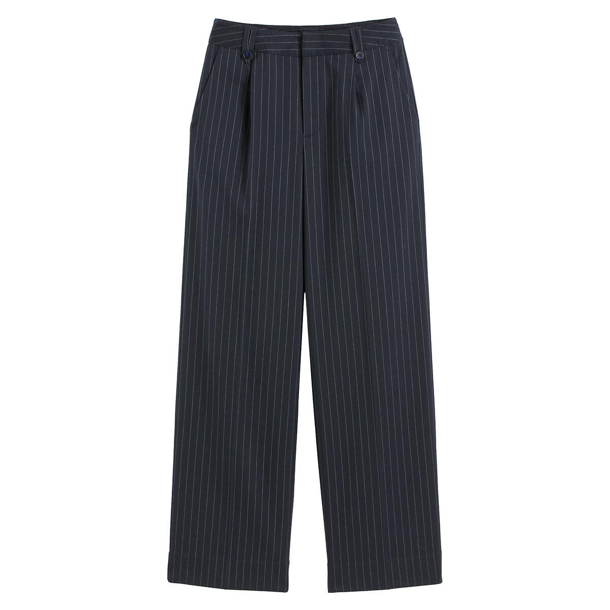 La Redoute Collections Nadelstreifen Loose Fit Hose