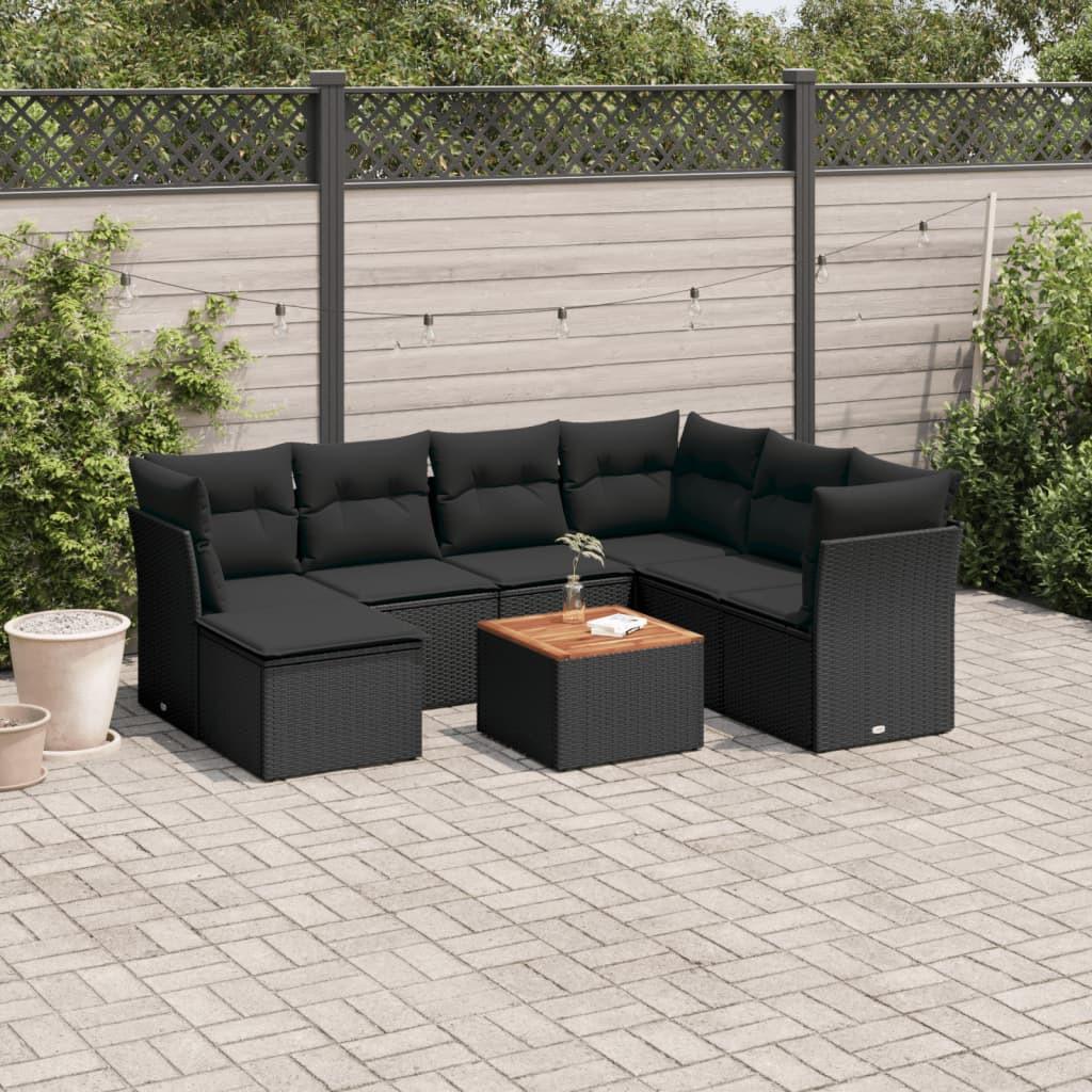 VidaXL Garten sofagarnitur poly-rattan