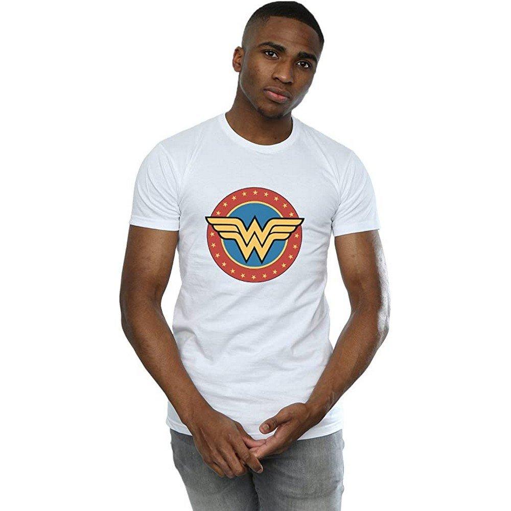 Wonder Woman Wonder Woman Logo Print T-Shirt