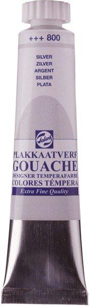 Talens TALENS Plakatfarbe 20ml 800/7 Silber