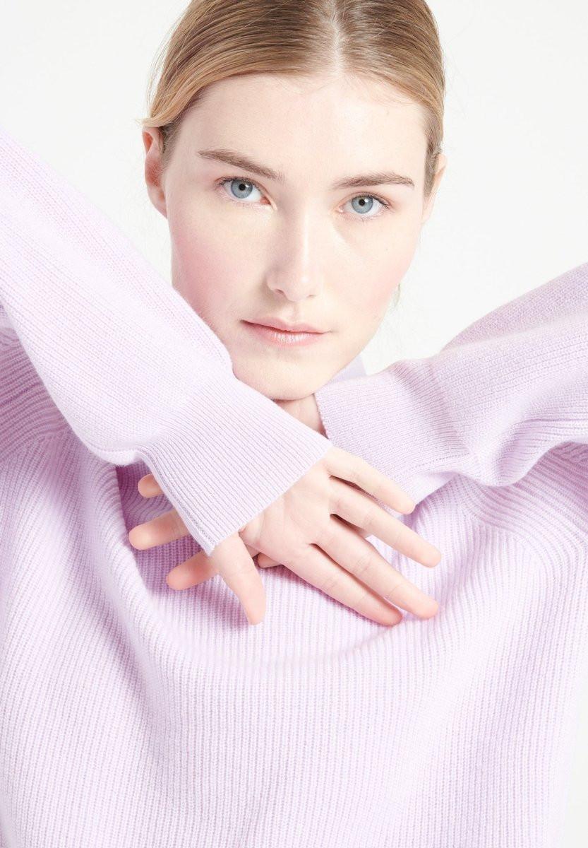 Studio Cashmere8 MIA 1 Pullover mit Stehkragen - 100% Kaschmir