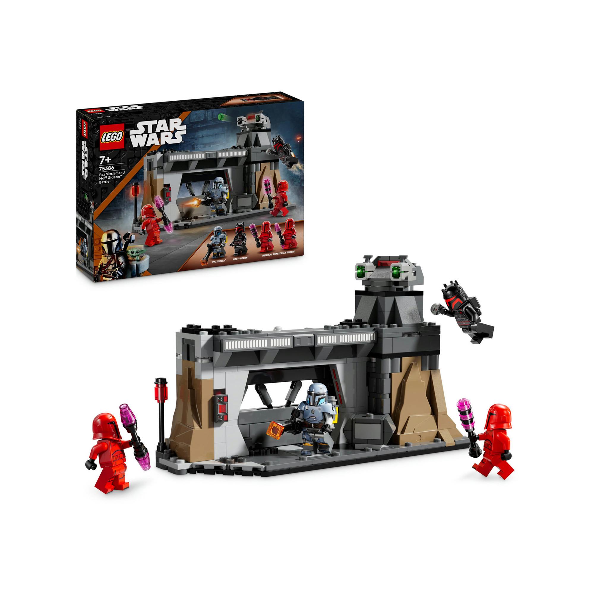 LEGO® 75386 Duell zwischen Paz Vizsla™ und Moff Gideon™