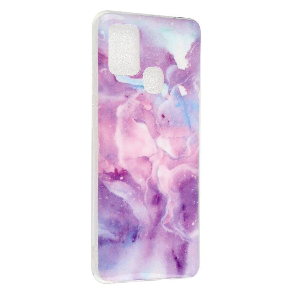 Cover-Discount Galaxy A21s - Softes Silikon Gummi Case Marmor