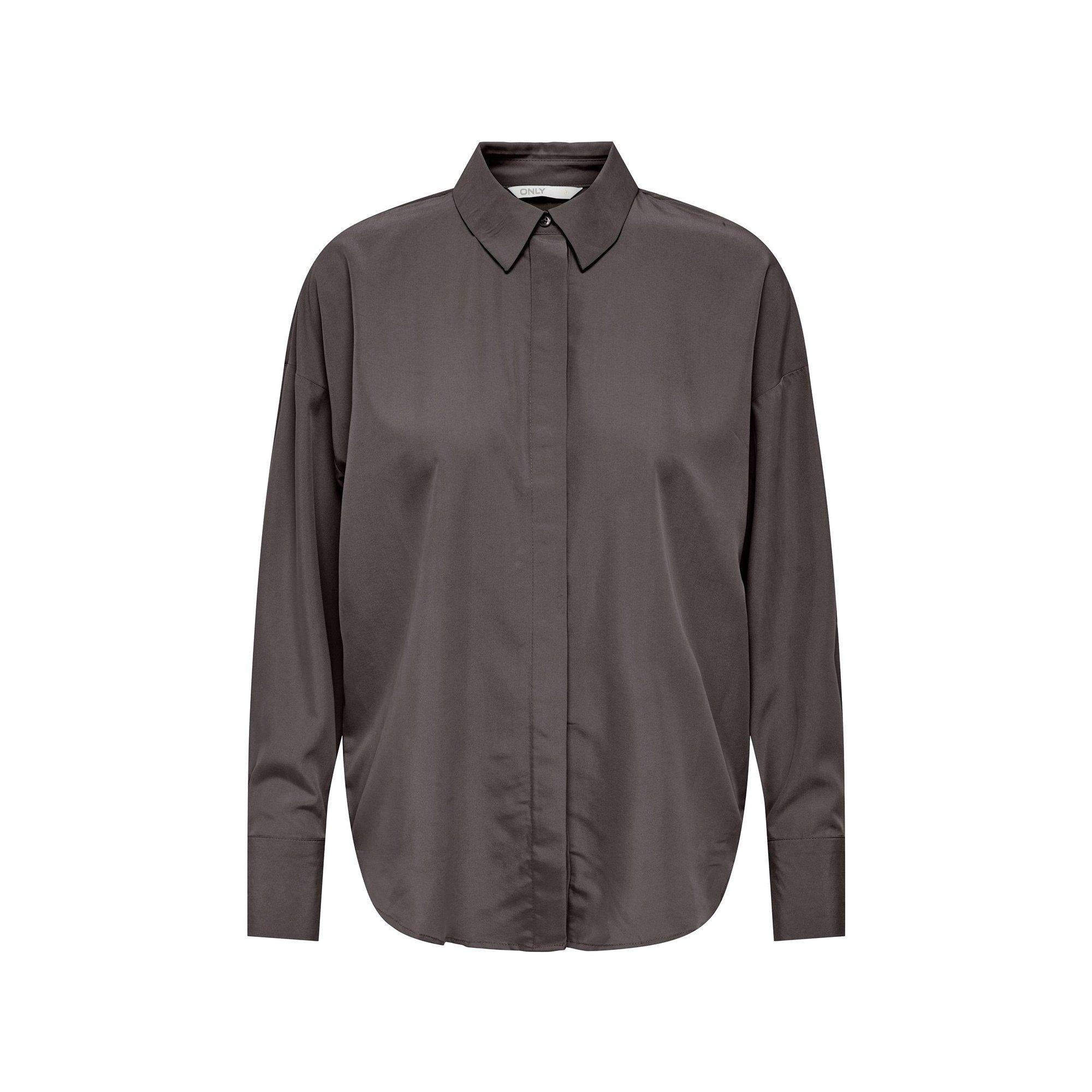 ONLY Bluse mit Umlegekragen