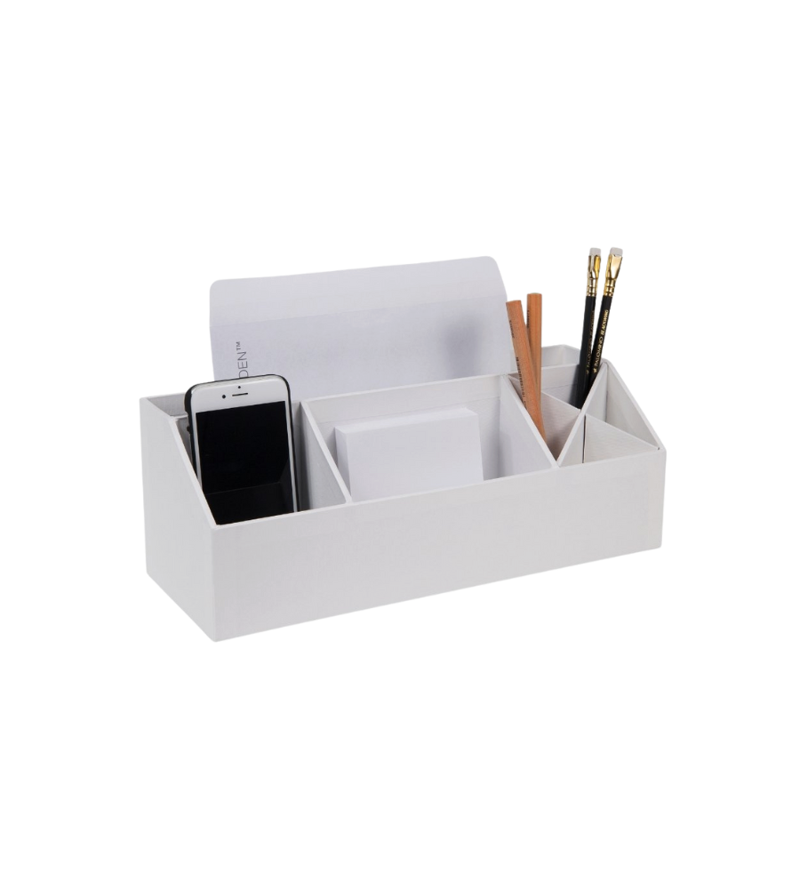 Bigso Box of Sweden ELISA Schreibtisch Organizer Weiss