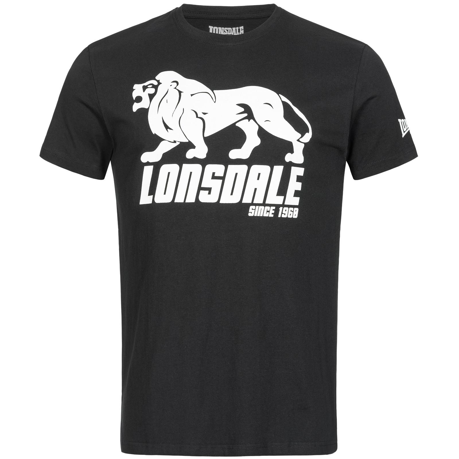 LONSDALE Regular Fit Logo Print T-Shirt Doppelpack