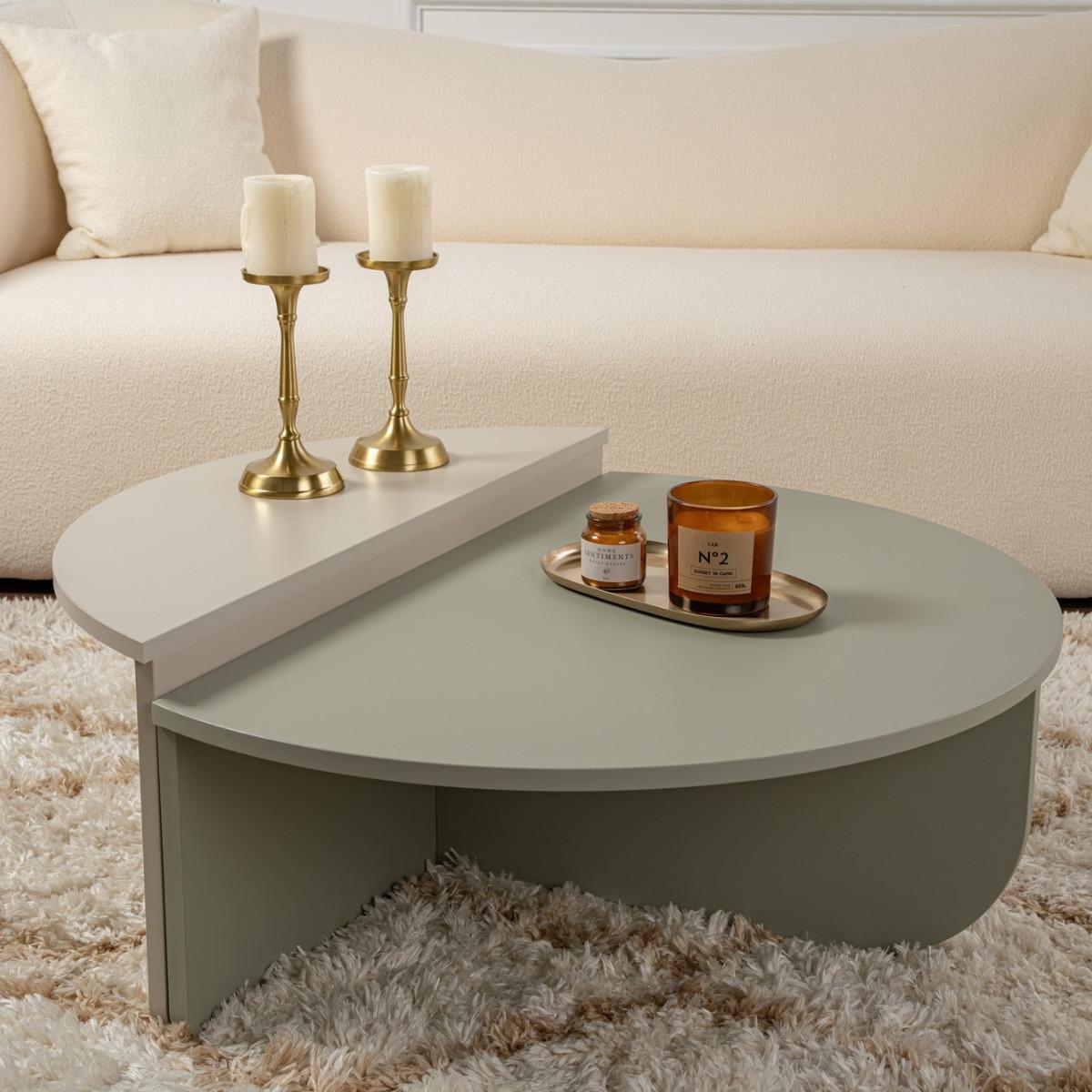 Calicosy Set von 2 Couchtischen ORION