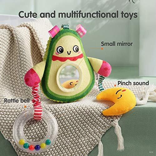 Activity-board Babyspielzeug 6 Monate Soft Rassel Kinderbett Kinderwagen Kinderwagen Spielzeug