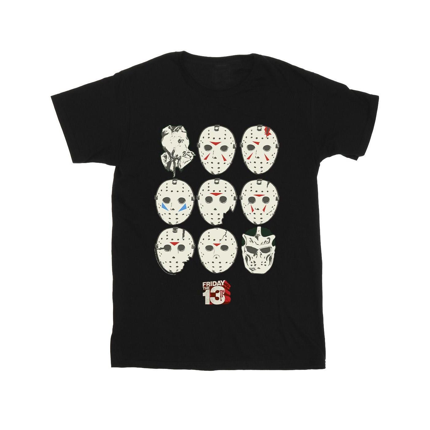 Friday The 13th Friday the 13th Jason Masks T-Shirt