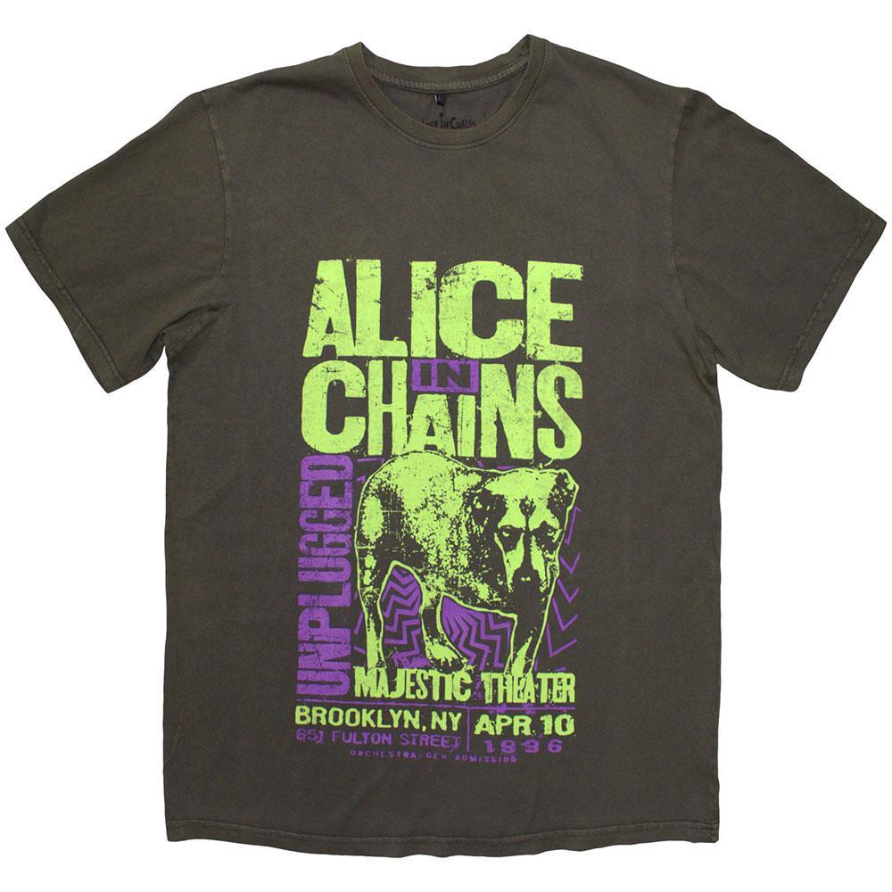 Alice In Chains Unplugged Dog T-Shirt