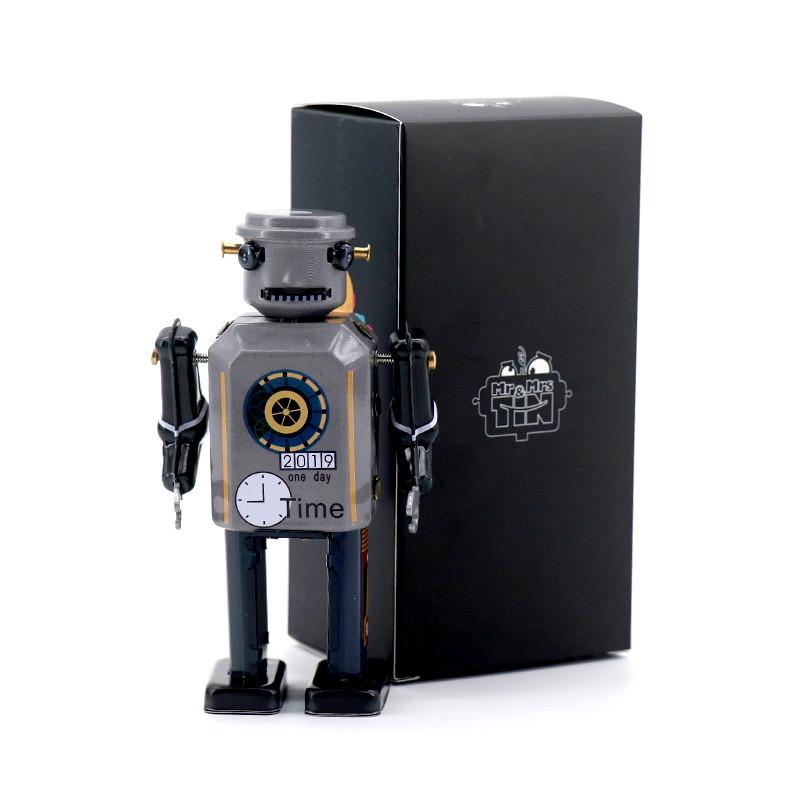 Mr&Mrs Tin Robot Time Bot