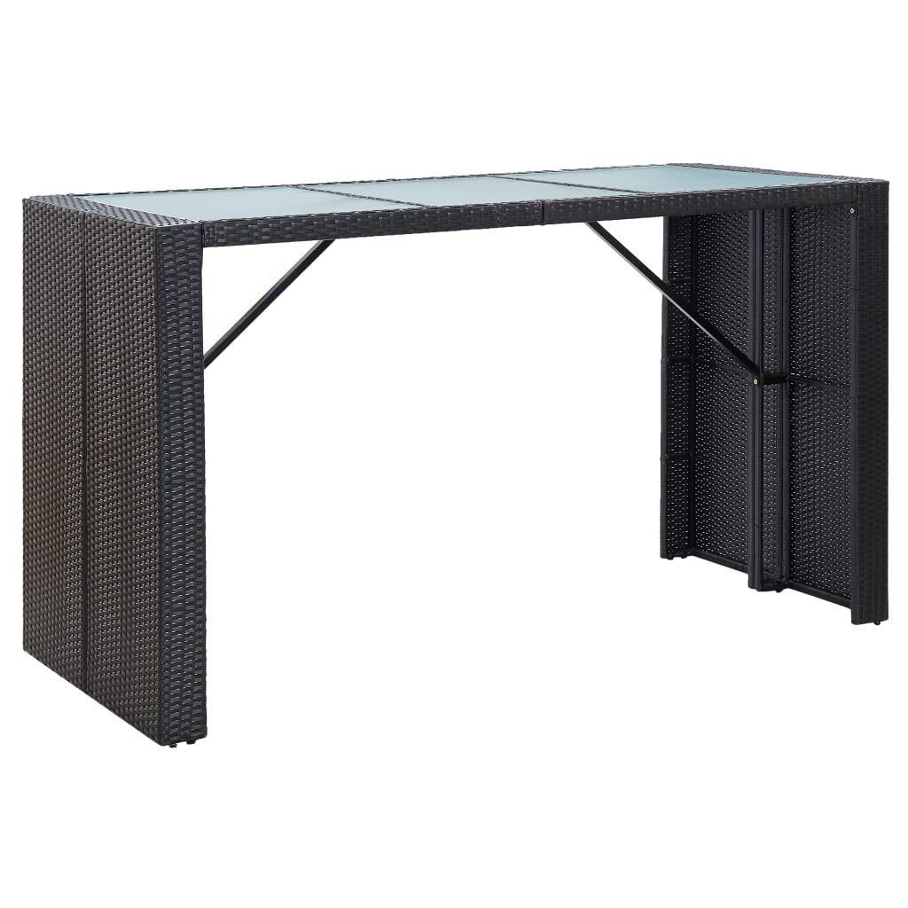 VidaXL Gartenbar-set poly-rattan