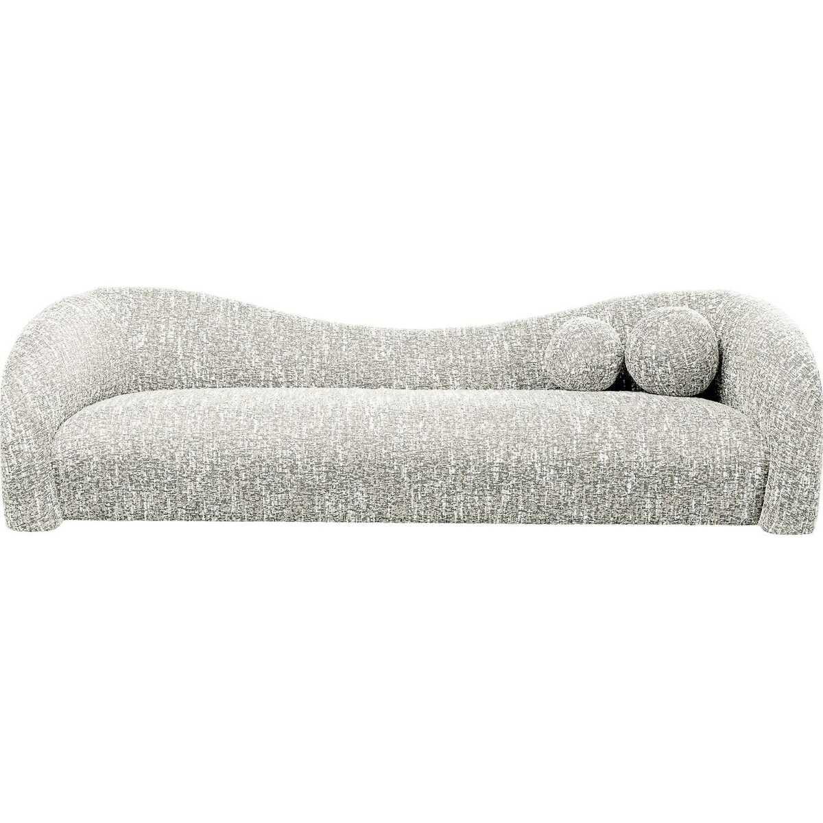 KARE Design Sofa 3-Sitzer Livia Melange creme 261