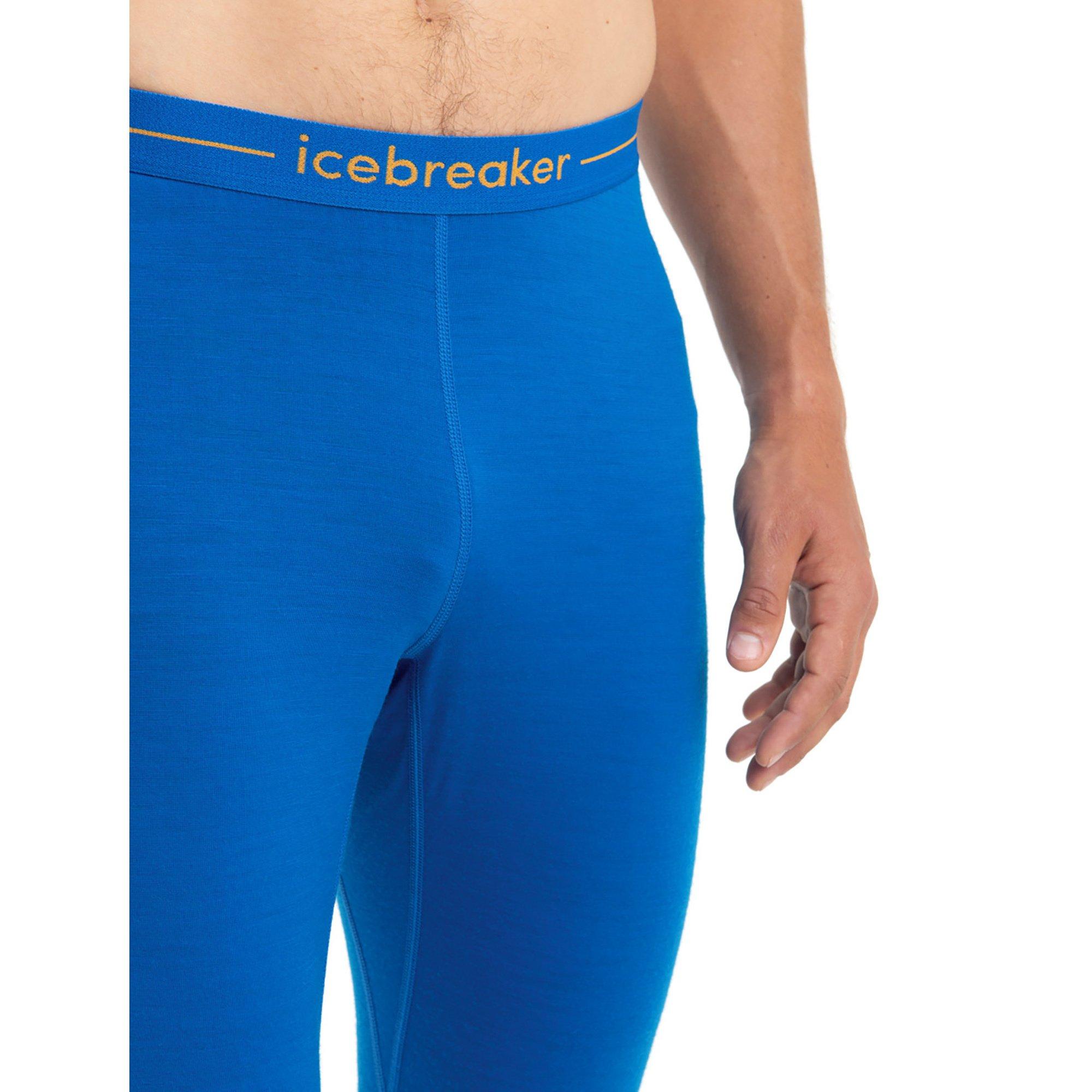 Icebreaker Men Merino 200 ZoneKnit™ Leggings Thermo-Tights, lang