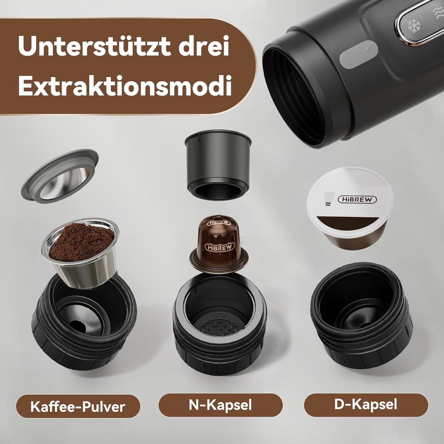 Hibrew H4A Tragbare Kaffeemaschine