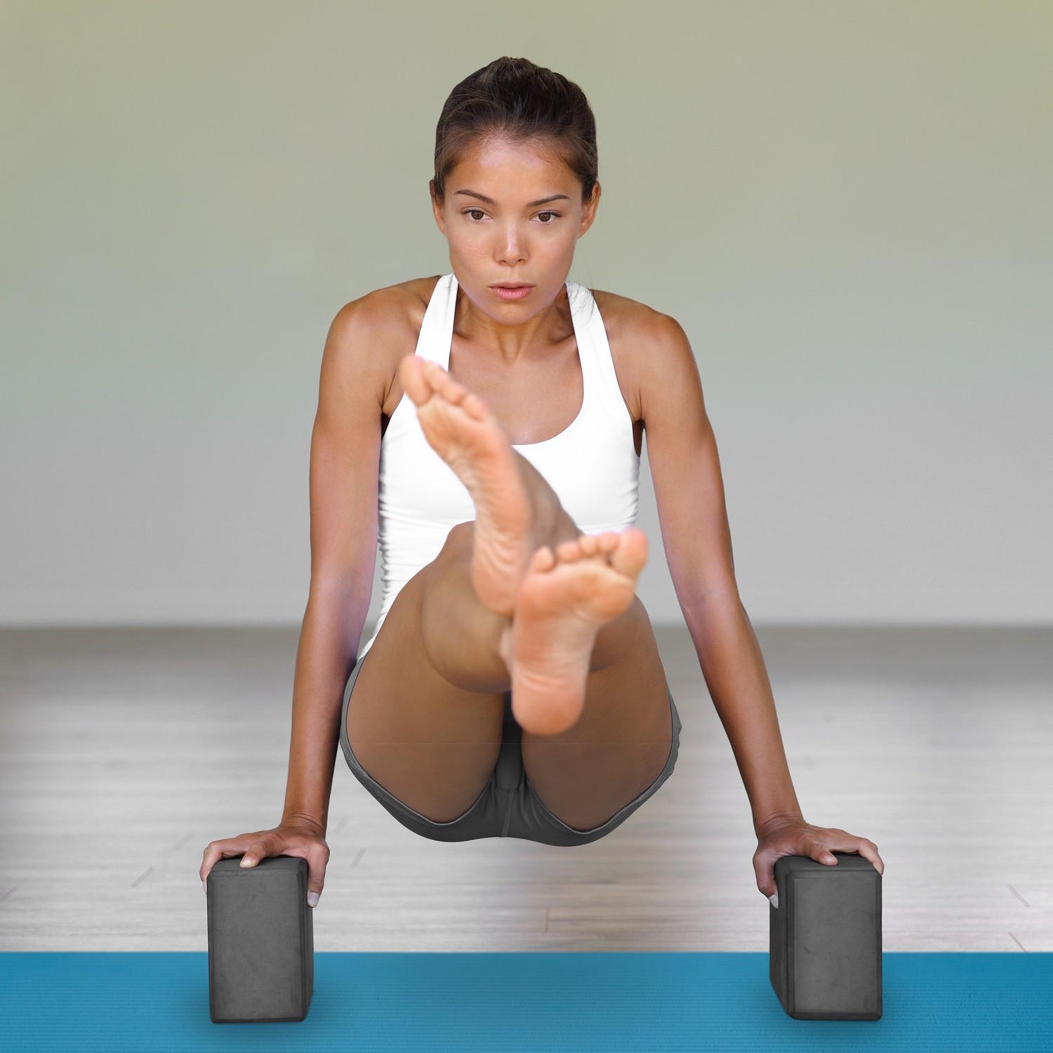 B2X Yogamatte 1 cm dick einfarbig