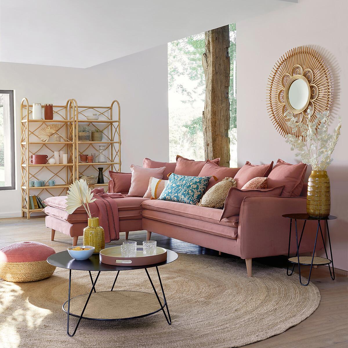 La Redoute Intérieurs Zweifarbiger Hocker Popayan