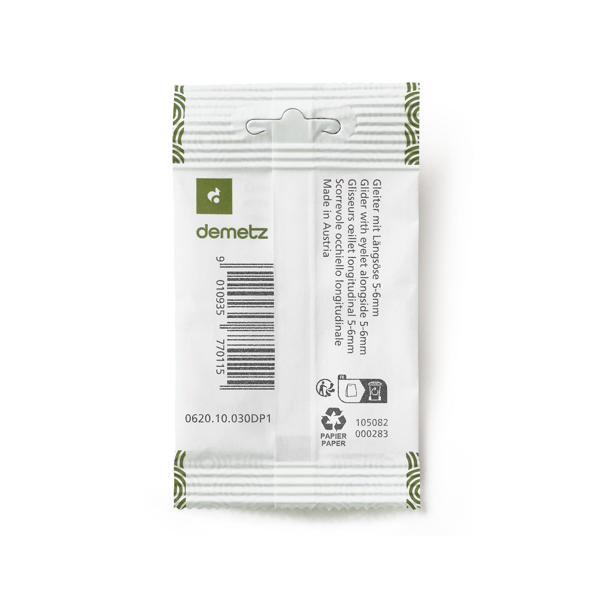 demetz Gleiter mit Längsöse Gleiter mit Längsöse