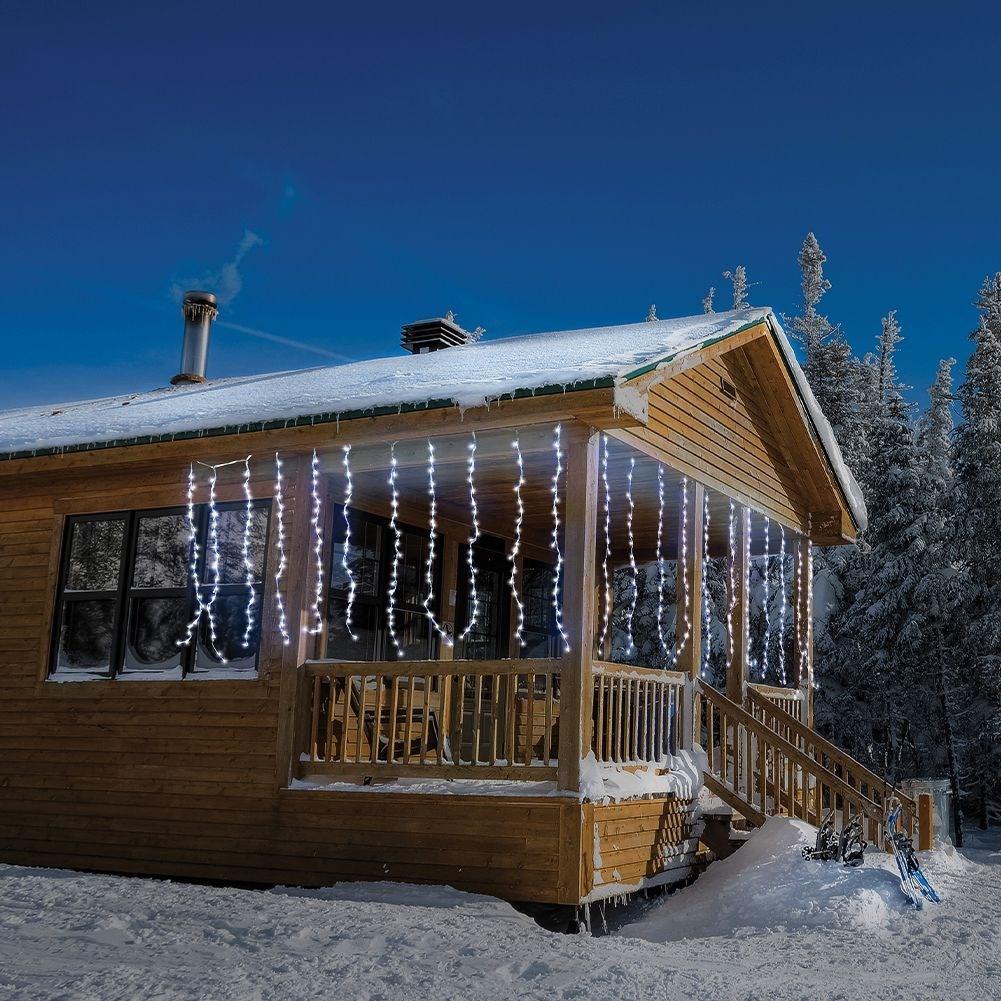 B2X Lichterkette 220 LED: Fantastische Weihnachtsdekoration für drinnen und draußen