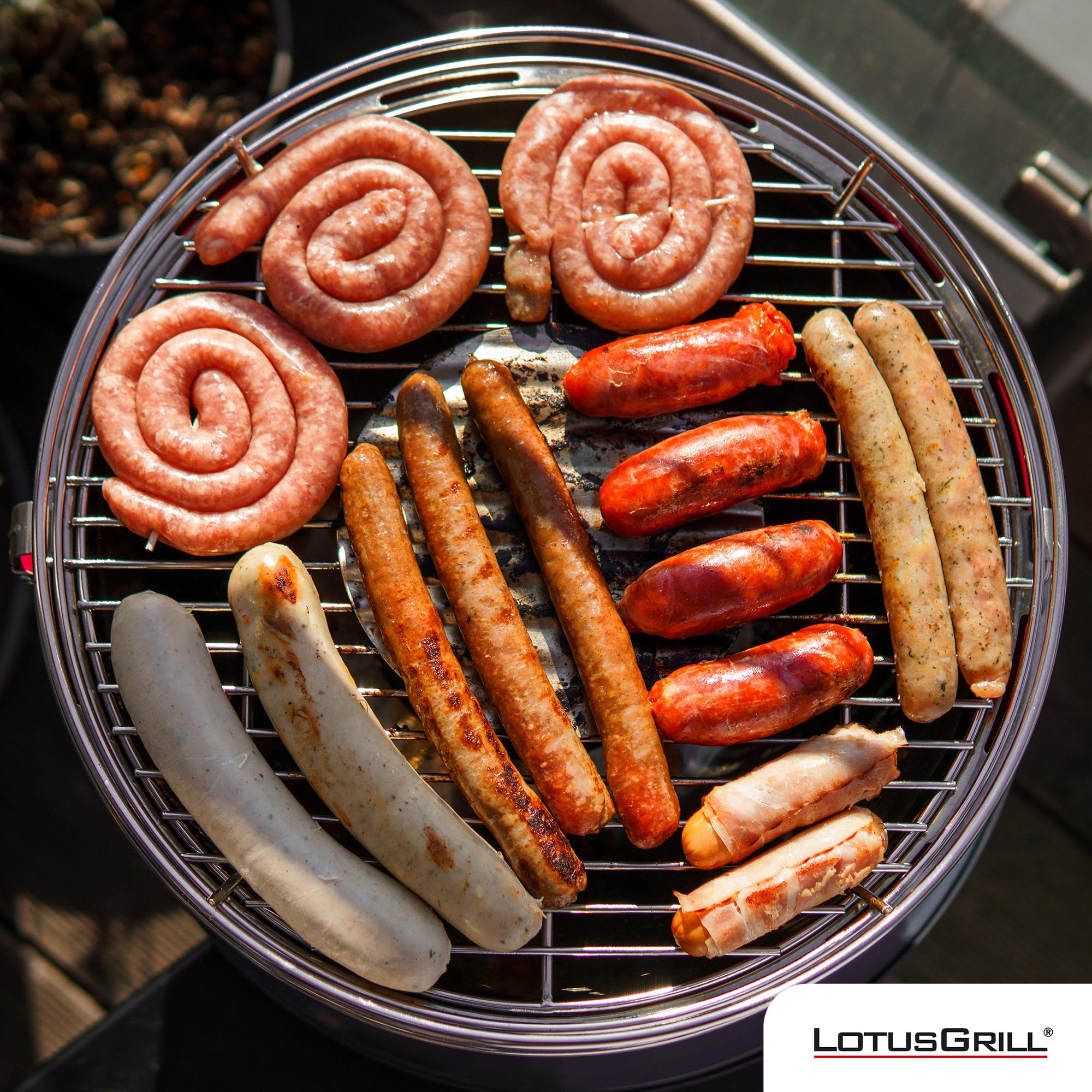 LotusGrill Gas-/Kohlengrill Hybrid Classic
