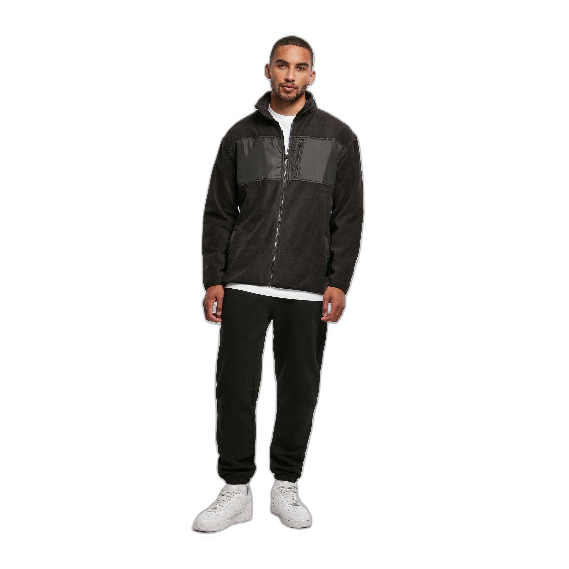 URBAN CLASSICS fleece urban claic patched micro