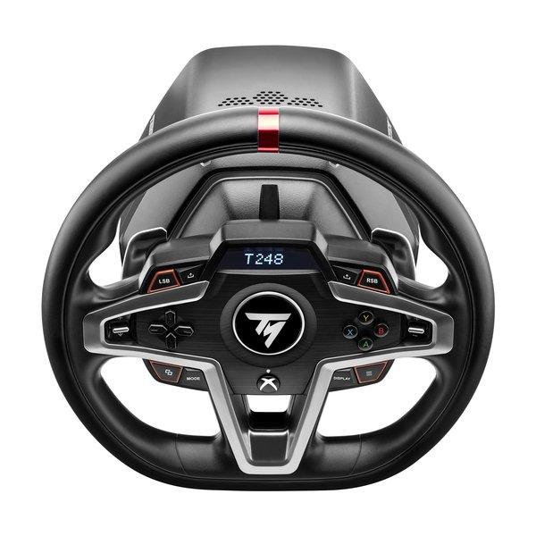 THRUSTMASTER 4460182 Gaming-Controller Schwarz USB Lenkrad + Pedale Analog / Digital PC, Xbox One, Xbox One S, Xbox One X, Xbox Series S, Xbox Series X