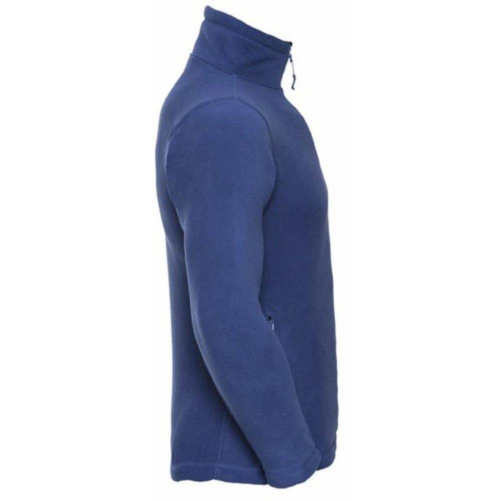 Russell Outdoor Fleecepullover mit Reißverschluss am Kragen