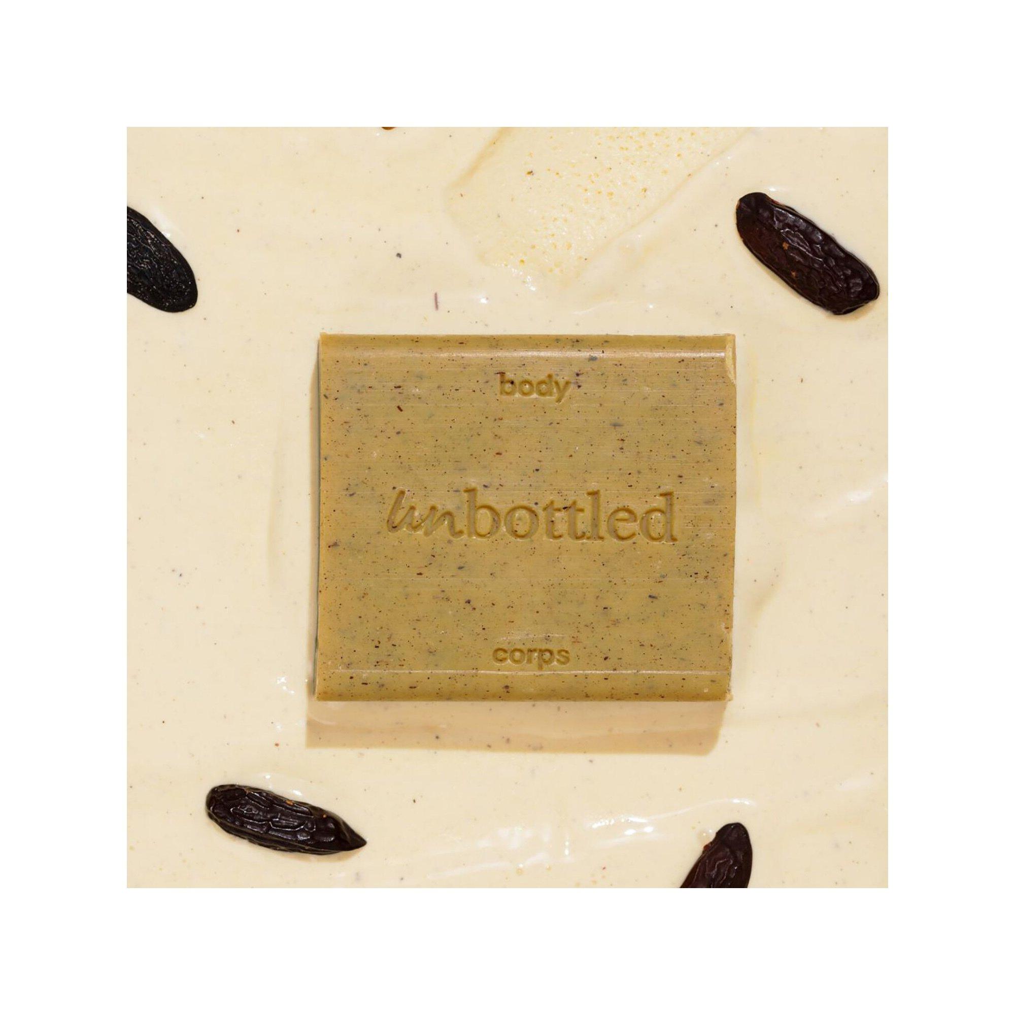 UNBOTTLED Duschgel ohne Flasche Vanille & Tonka - pH-neutrale Seife