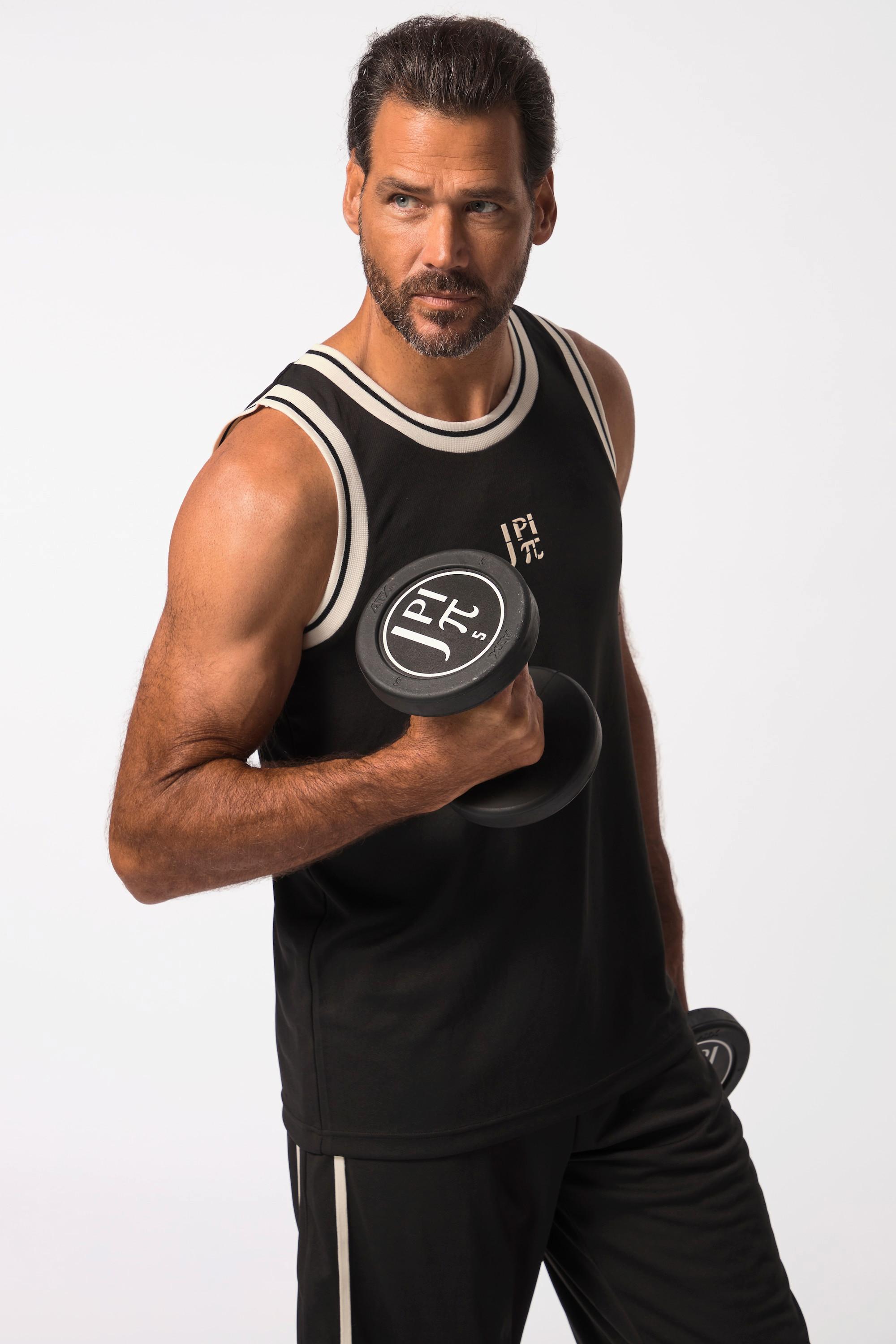 JP1880 Fitness Tanktop mit Brust-Print QuickDry