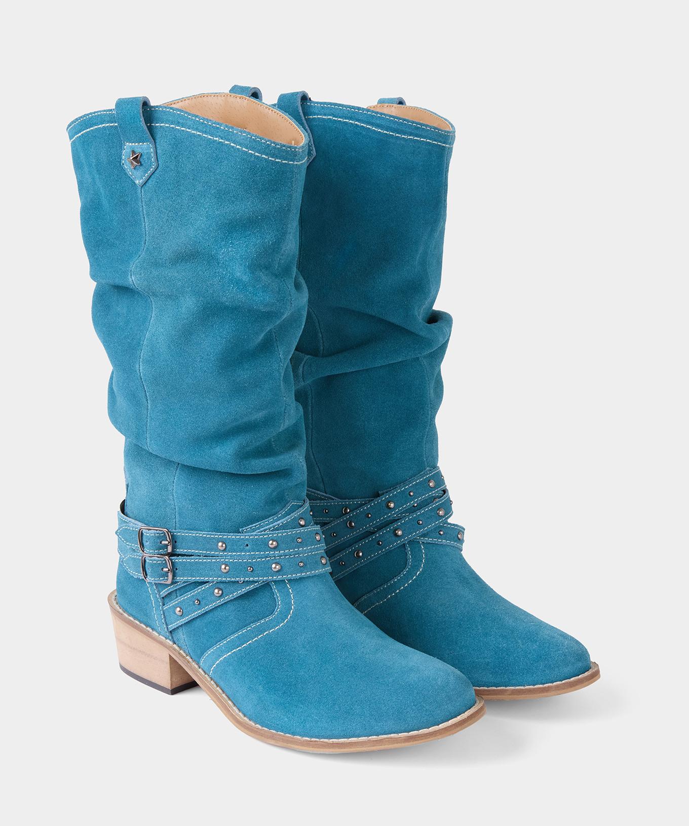 Joe Browns Western-Wildleder-Slouch-Stiefel