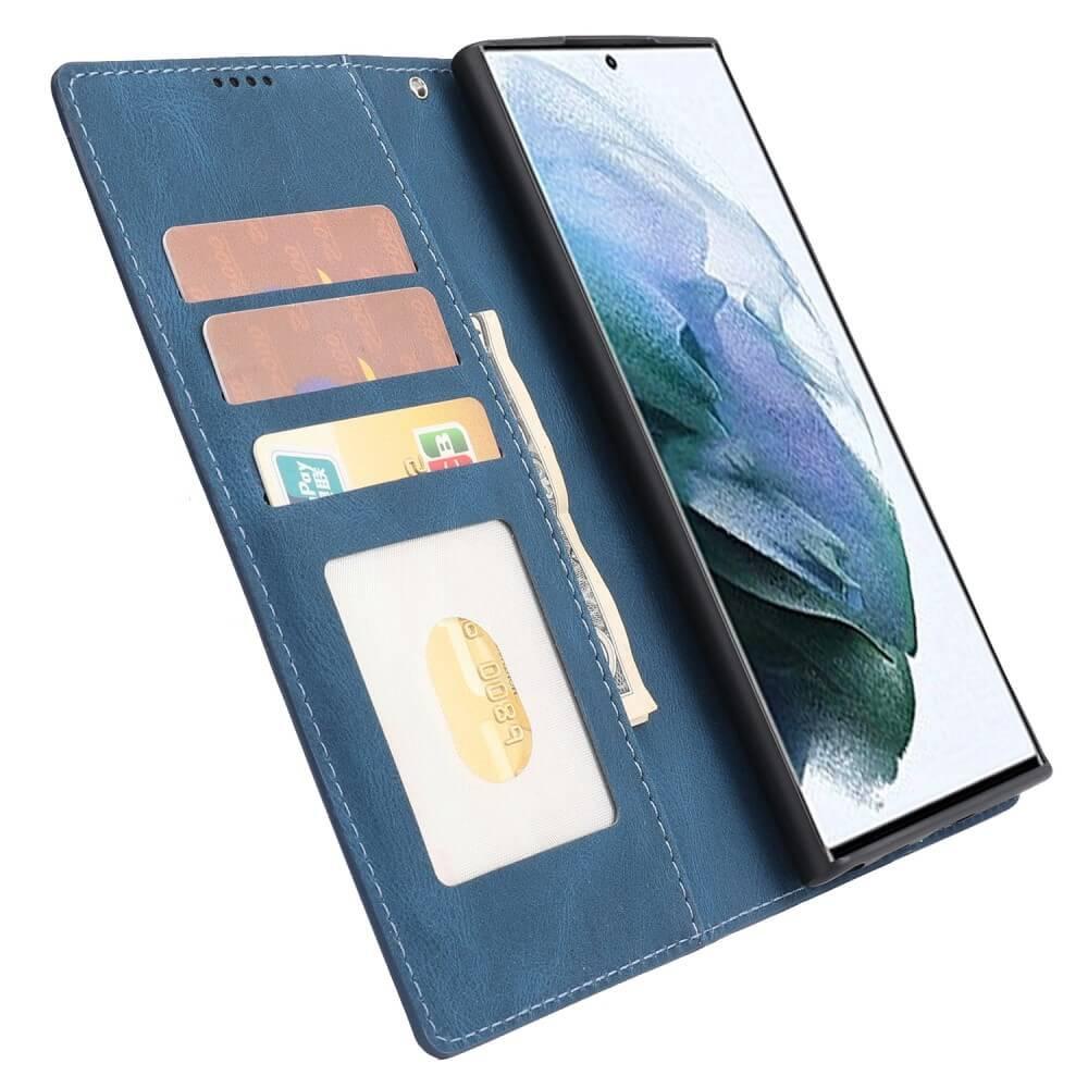 Cover-Discount Galaxy S23 Ultra - Leder Etui Hülle