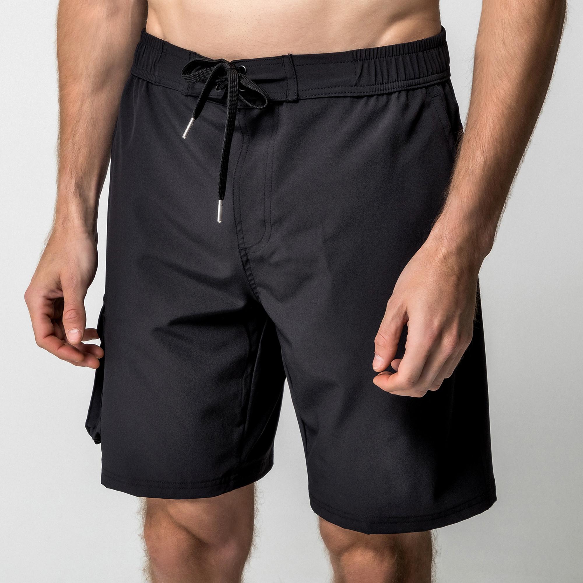 Manor Sport Solid Short Cargo Badeshorts