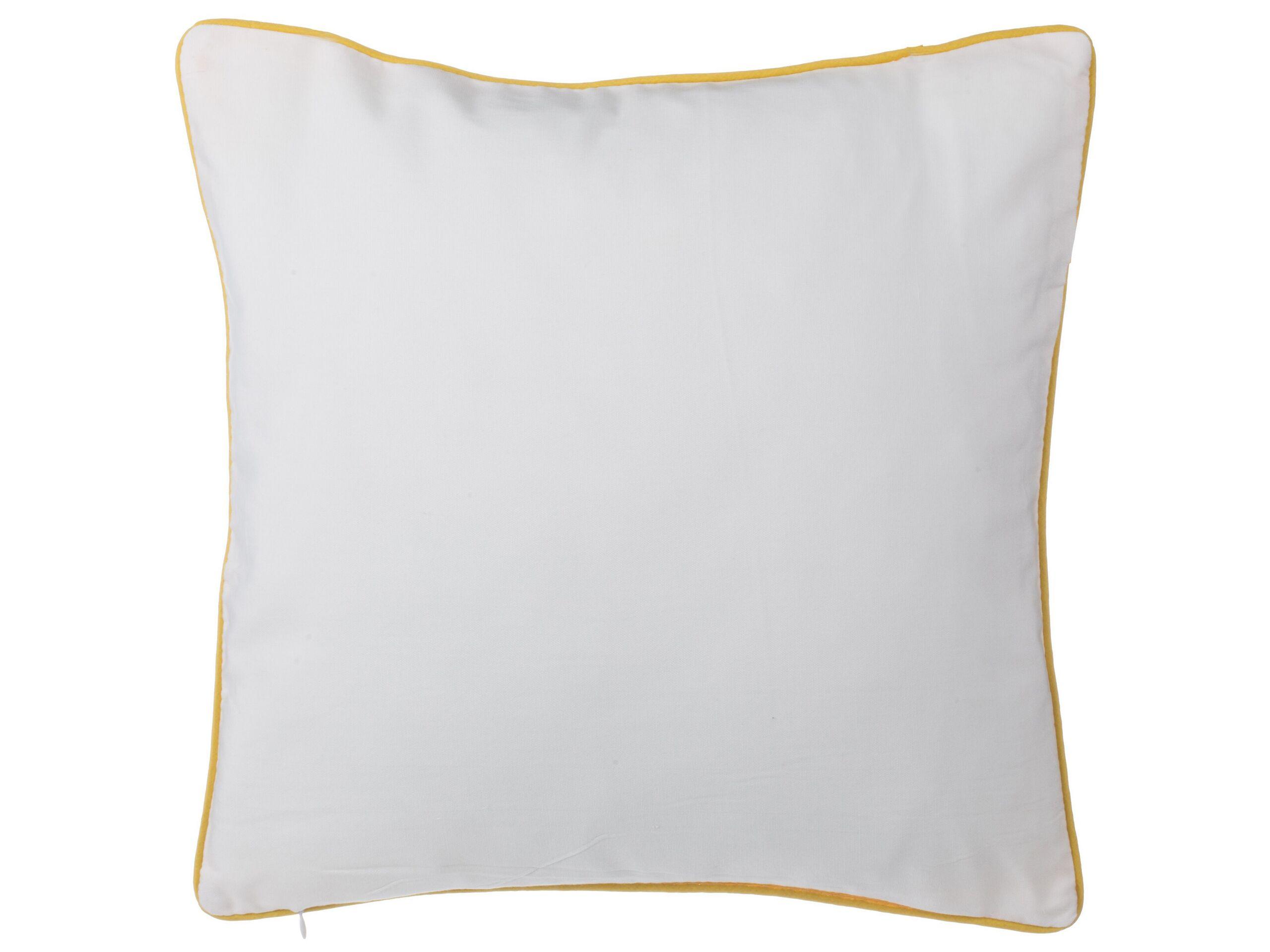 Beliani Dekokissen 2er Set aus Polyester Modern PANSY