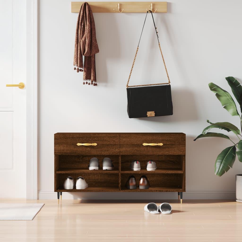 VidaXL Schuhbank holzwerkstoff
