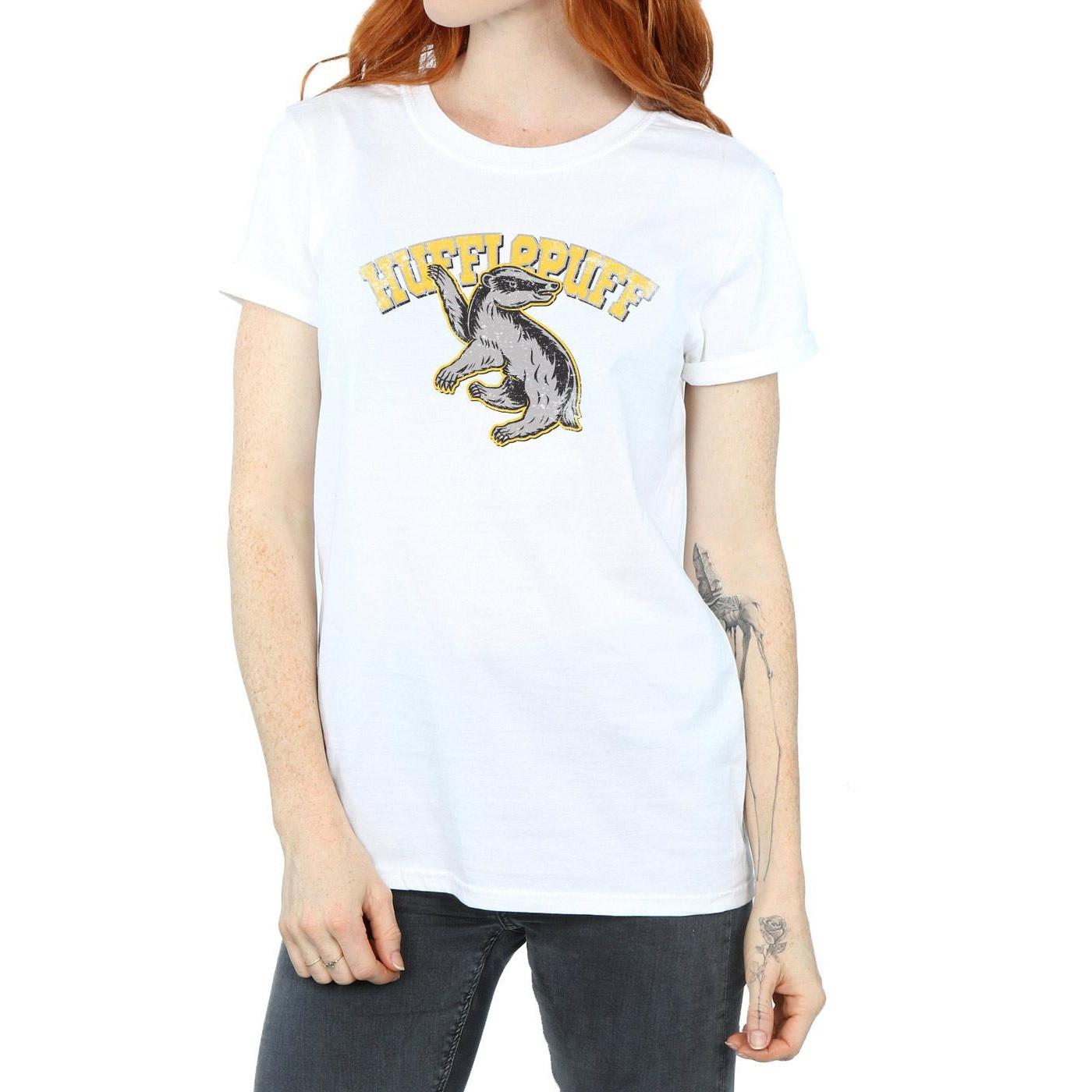 Harry Potter Hufflepuff Dachs Wappen T-Shirt