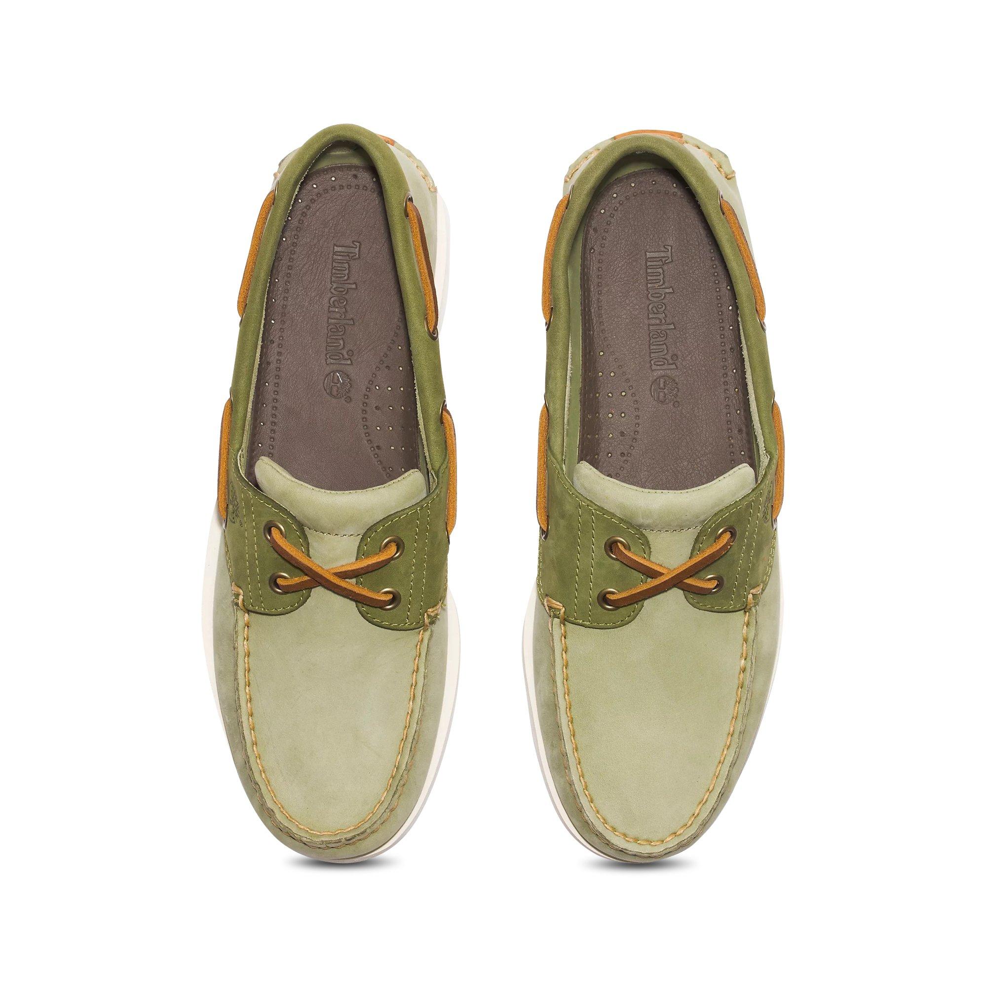 Timberland CLASSIC BOAT BOAT SHOE LIGHT GREEN NUBUCK Schnürer
