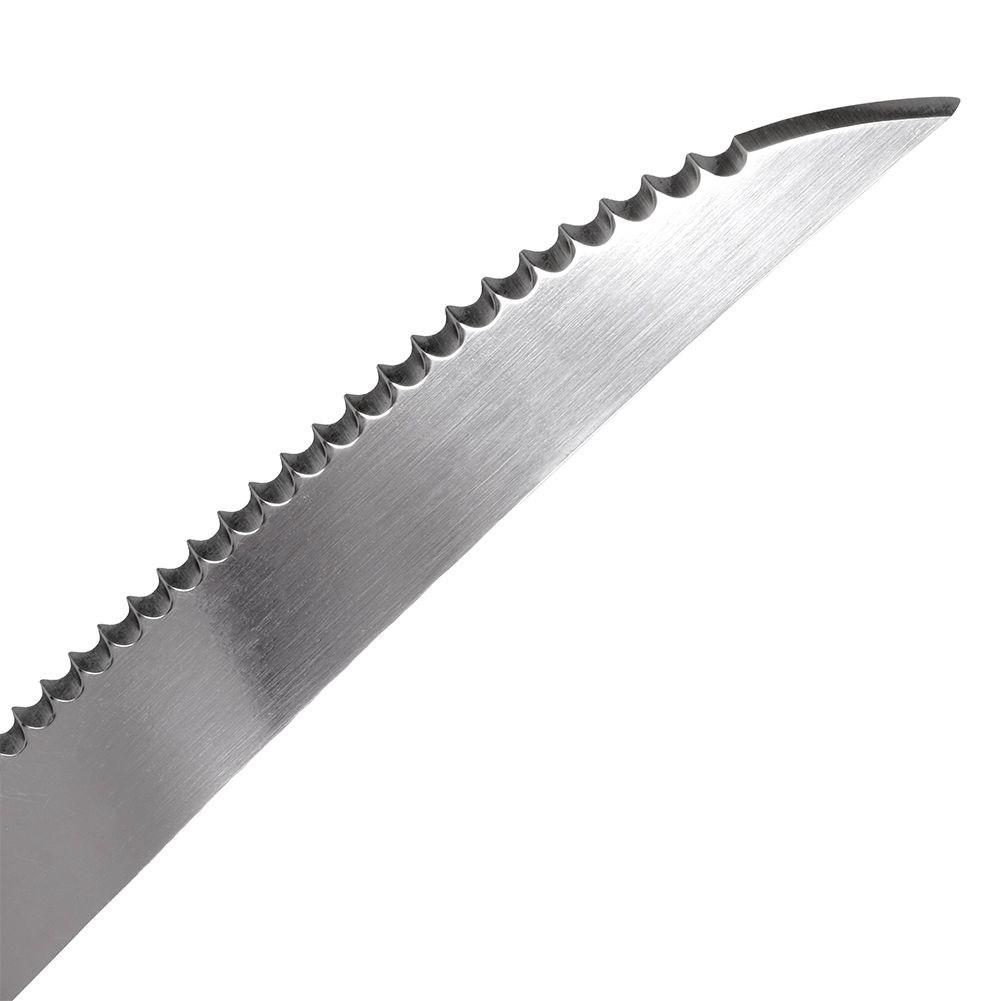 Orion Komplettes Set mit sechs gezackten Klingen zum Grillen