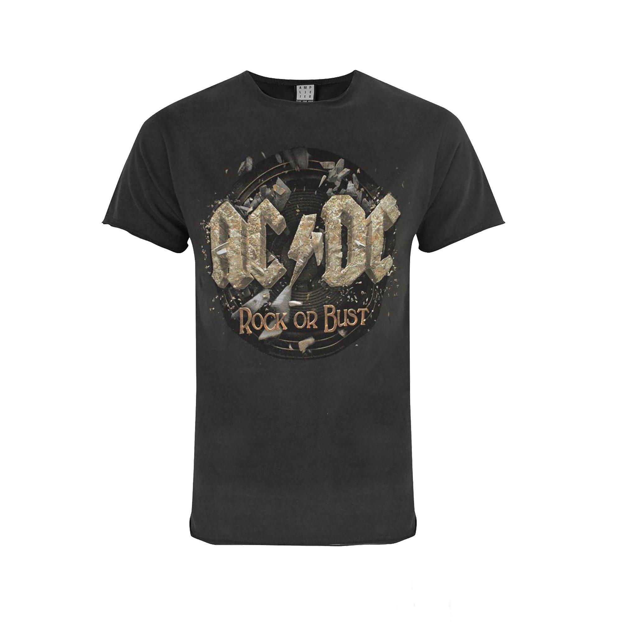 Amplified ACDC Comics Rock Or Bust T-Shirt