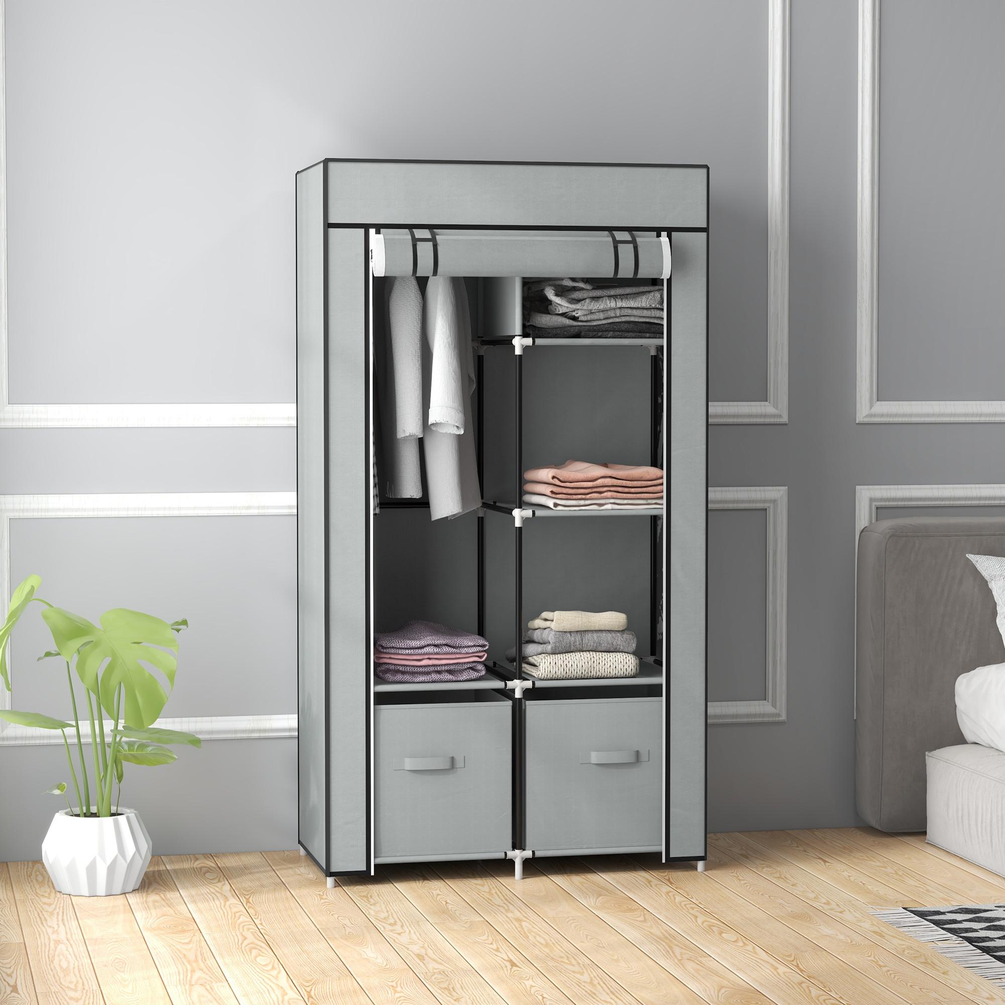 HOMCOM Stoffschrank