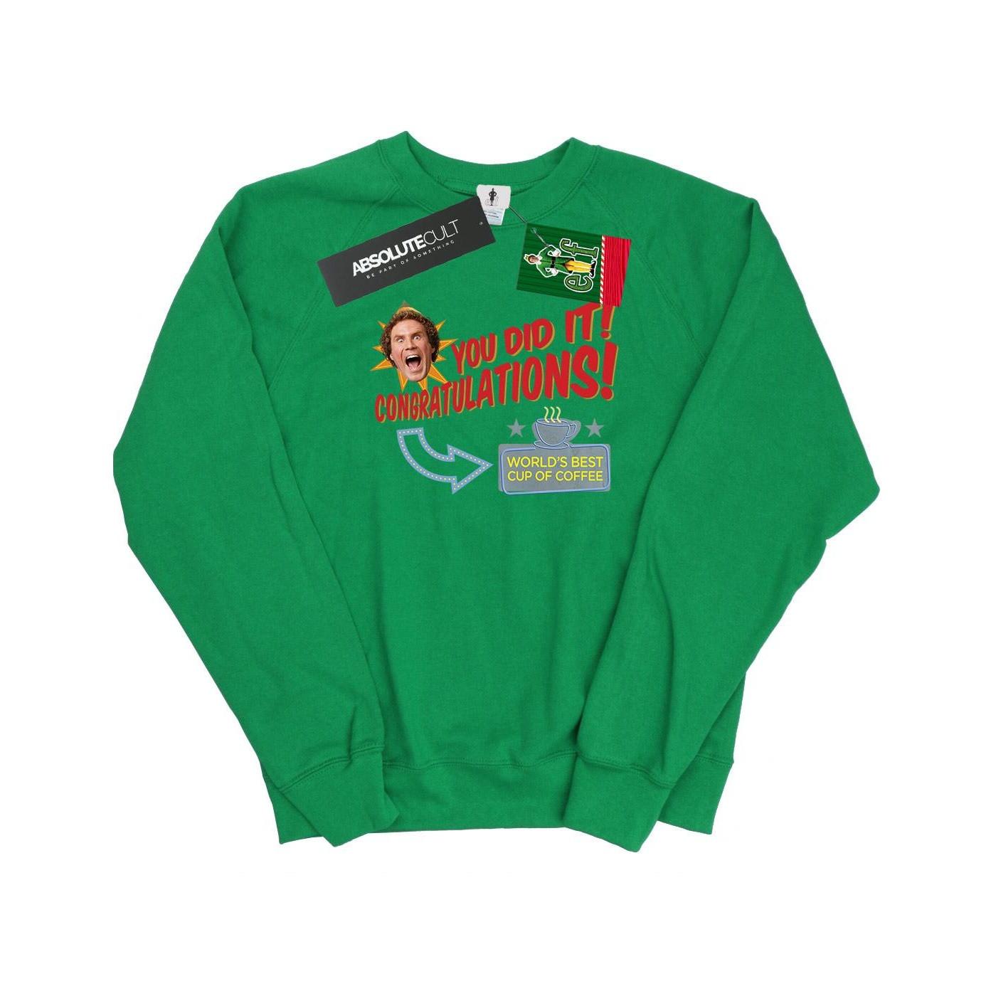Elf World's Best Coffee Sweatshirt